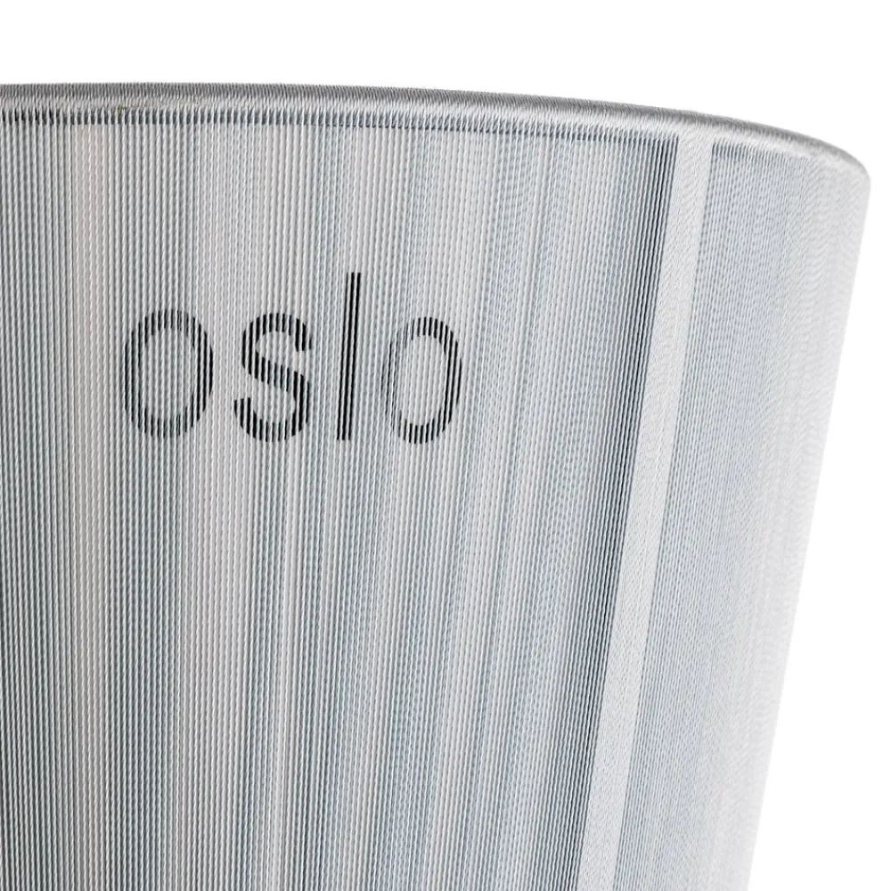 Northern Oslo Wood gulvlampe hvid/lyseblå