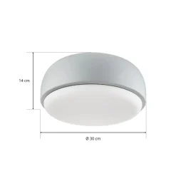 Over Me loftlampe, lyseblå, 30 cm^Northern Discount