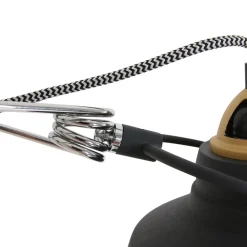 Steinhauer Nové væglampe med stik, sort