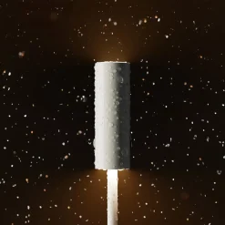 Sigor Nucandle LED genopladelig bordlampe, sort/kobber, IP54, dæmpbar