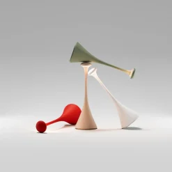 Sigor Nudrop LED-bordlampe, batteri, IP54, natsort