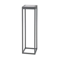 Numove LED solcellelampe, grafitgrå, højde 52,5 cm^Sigor Discount