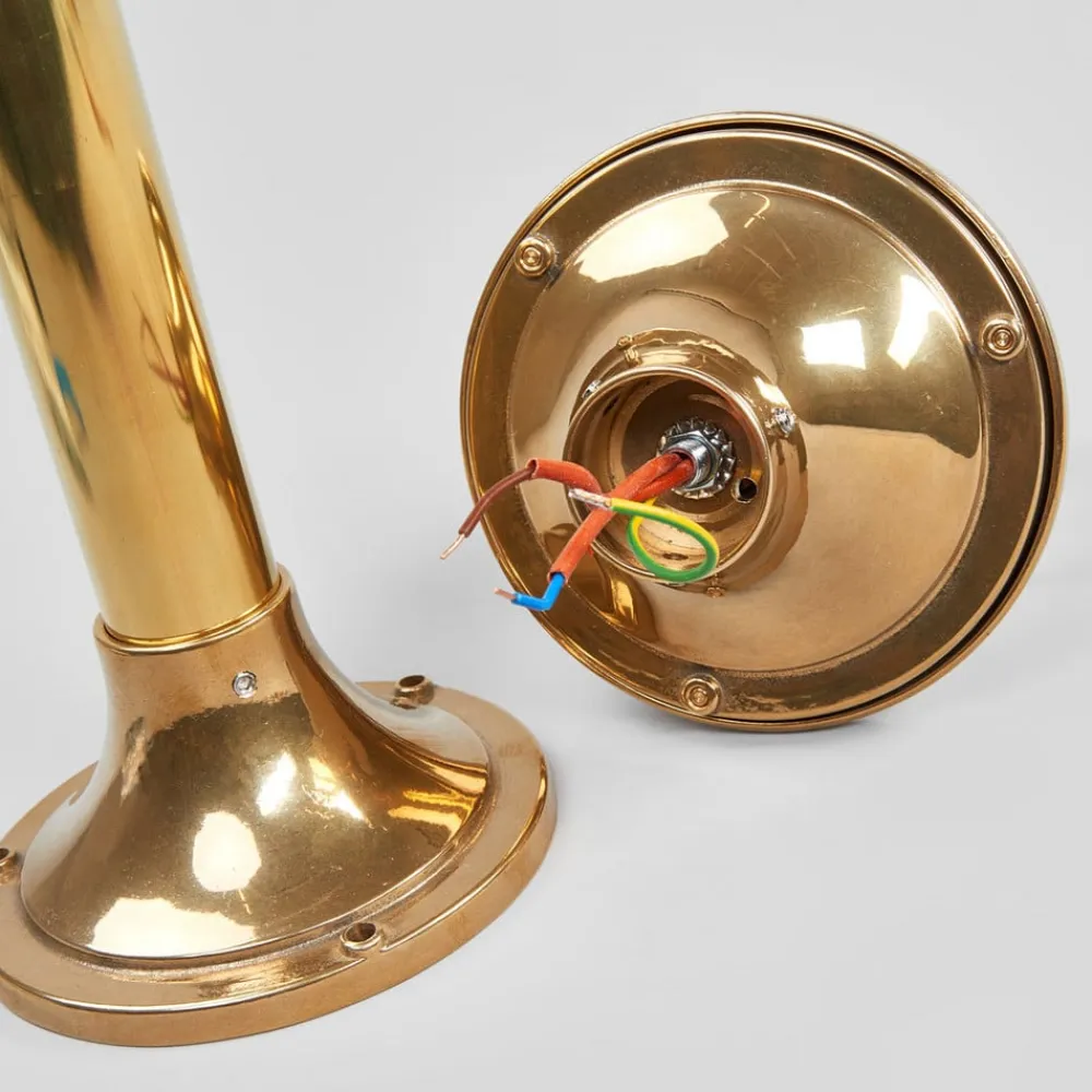 Moretti Luce Ocean-sokkelampe, messing