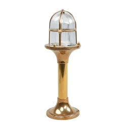 Moretti Luce Ocean-sokkelampe, messing