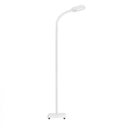Briloner Arbejdsrum/Kontor|Gulvlamper>Office Step LED-gulvlampe, hvid, kan dæmpes, CCT
