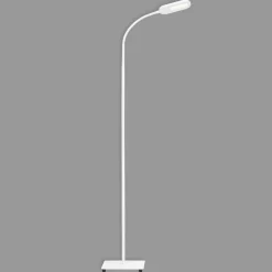 Briloner Arbejdsrum/Kontor|Gulvlamper>Office Step LED-gulvlampe, hvid, kan dæmpes, CCT