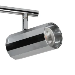 Oktano loftspot, kromfarvet Længde 30 cm 2 lyskilder metal^Lucea