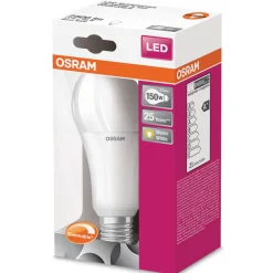 OSRAM Dæmpbar Led-Pære|Led Pærer>OLED-pære E27 20W, 2.700K, opal, dæmpbar