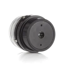 Oluce Fresnel væglampe m. glaslinse IP44 sort