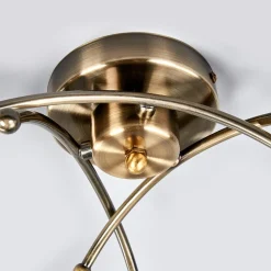 Searchlight OPERA pragtfuld loftlampe, patineret messing