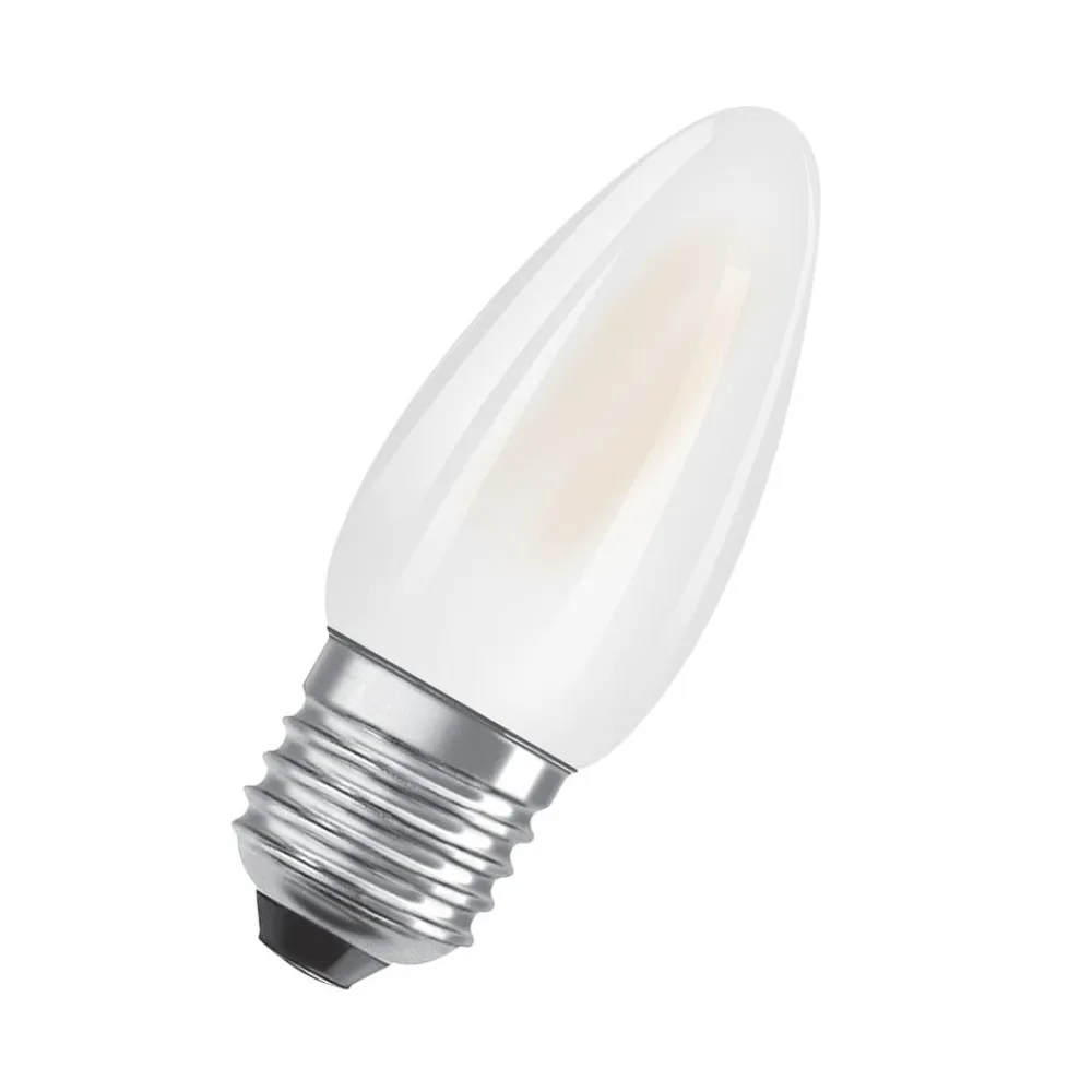OSRAM Classic LED-kerte E27 4 W 4.000 K mat