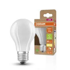 OSRAM Classic LED-pære E27 5,7W 827 mat dæmpbar