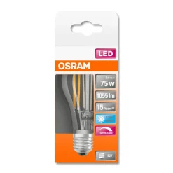OSRAM Dæmpbar Led-Pære|Filament Pære>Classic LED-pære filament 7,5 W klar 4.000 K