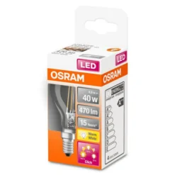Classic P LED-pære E14 4W 827 dæmpbar 3 trin^OSRAM New