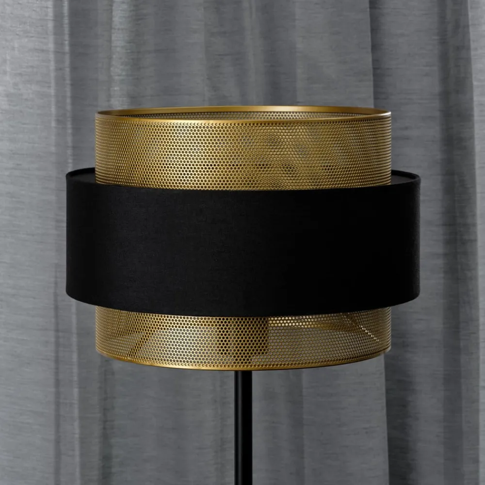 OSRAM gulvlampe Decor Hornet, sort/guld, E27, højde 175 cm