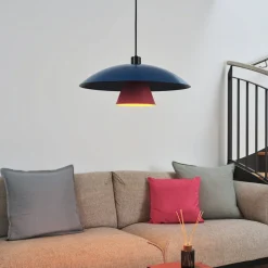 OSRAM hængelampe Decor Flying Mushroom blå/lyserød, stål, E27