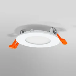 OSRAM indbygget loftlampe med LED SLIM, Ø 9 cm, 6.500 K, hvid