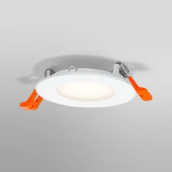 indbygget loftlampe med LED SLIM, Ø 9 cm, 3.000 K, hvid^OSRAM Clearance