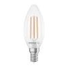 OSRAM Filament Pære>LED Candle Filament E14 2,2W 2700K 470lm 2-pak