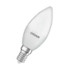 LED Classic Star, stearinlys, mat, E14, 7,5 W, 4.000 K^OSRAM