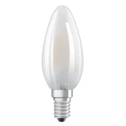 OSRAM Led Pærer>LED stearinlys E14 Classic B 2,5W 4.000K mat