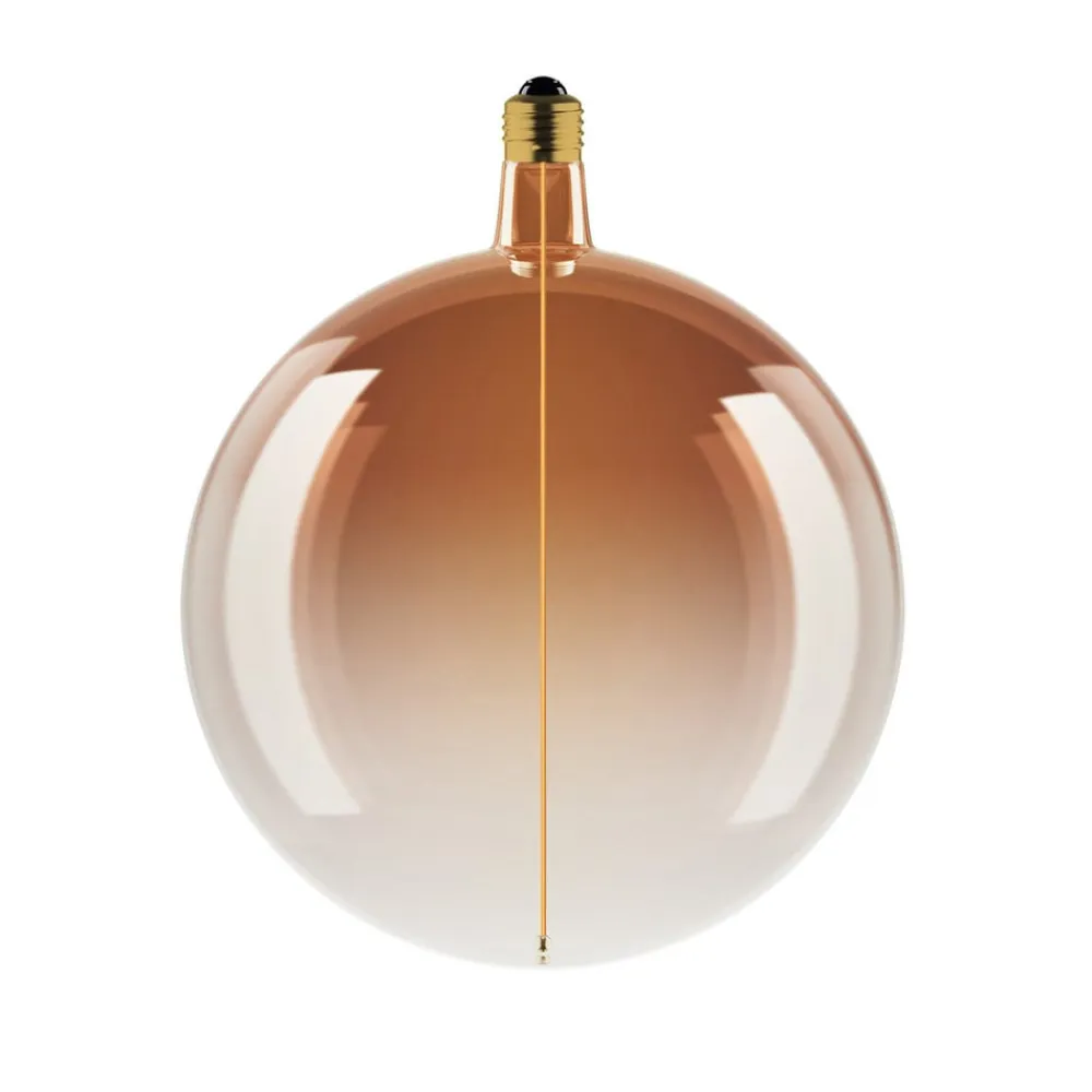 OSRAM Led Pærer>LED Vintage Big Globe E27 4,8W 818 Filament brun dæmpbar