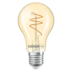 LED Vintage E27 4,9W 2.700K Spiral Filament gold dæmpbar^OSRAM