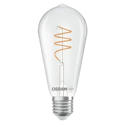 OSRAM Filament Pære>LED Vintage ST64 E27 3,4W 927 Spiral Filament clear
