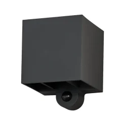 OSRAM LED-akkudrevet udendørs væglampe ENDURA STYLE Sensor grafit USB