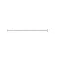 OSRAM Underskabsbelysning>LED-batteridrevet underskabslampe LINEAR BACKLIGHT, 26 cm, hvid