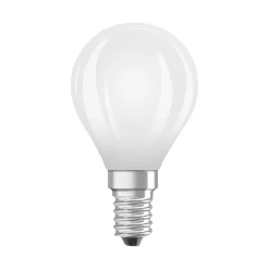OSRAM Dæmpbar Led-Pære|Led Pærer>LED-dråbepære E14 5,5W 827 dæmpbar, mat