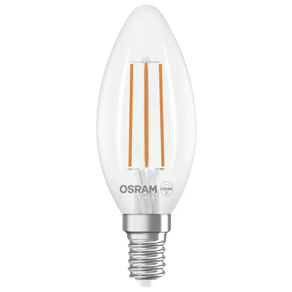 OSRAM LED-filamentpære E14 2,2W 4000K 470lm