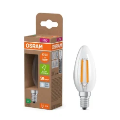 OSRAM LED-filamentpære E14 2,2W 4000K 470lm