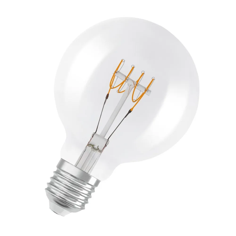 OSRAM LED-globe E27 G95 4,8W 2.700 K filament dimm