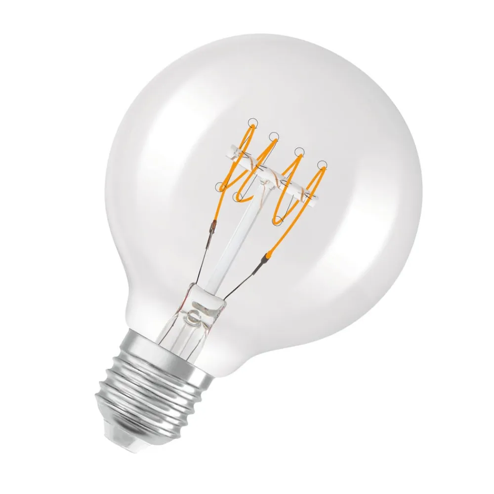OSRAM LED-globe E27 G80 4,8W 2.700 K filament dimm