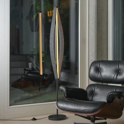 OSRAM Gulvlamper|Gulvlamper>LED-gulvlampe Decor Flat Felt, grå, filt, 3.000 K