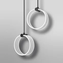 LED-hængelampe Decor Circle, 2 lyskilder, CCT, sort^OSRAM Sale