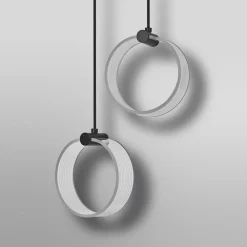 LED-hængelampe Decor Circle, 2 lyskilder, CCT, sort^OSRAM Sale