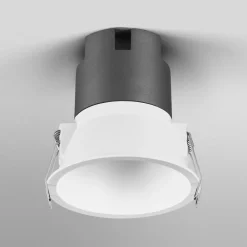 LED-indbygningsspot TWIST, hvid/hvid, 840, Ø 9,3 cm, metal^OSRAM Hot