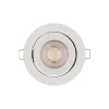 OSRAM Indbygningsspots>LED-indbygningsspot, 3-pak, hvid, Ø 9 cm, metal, 827, dæmpbar