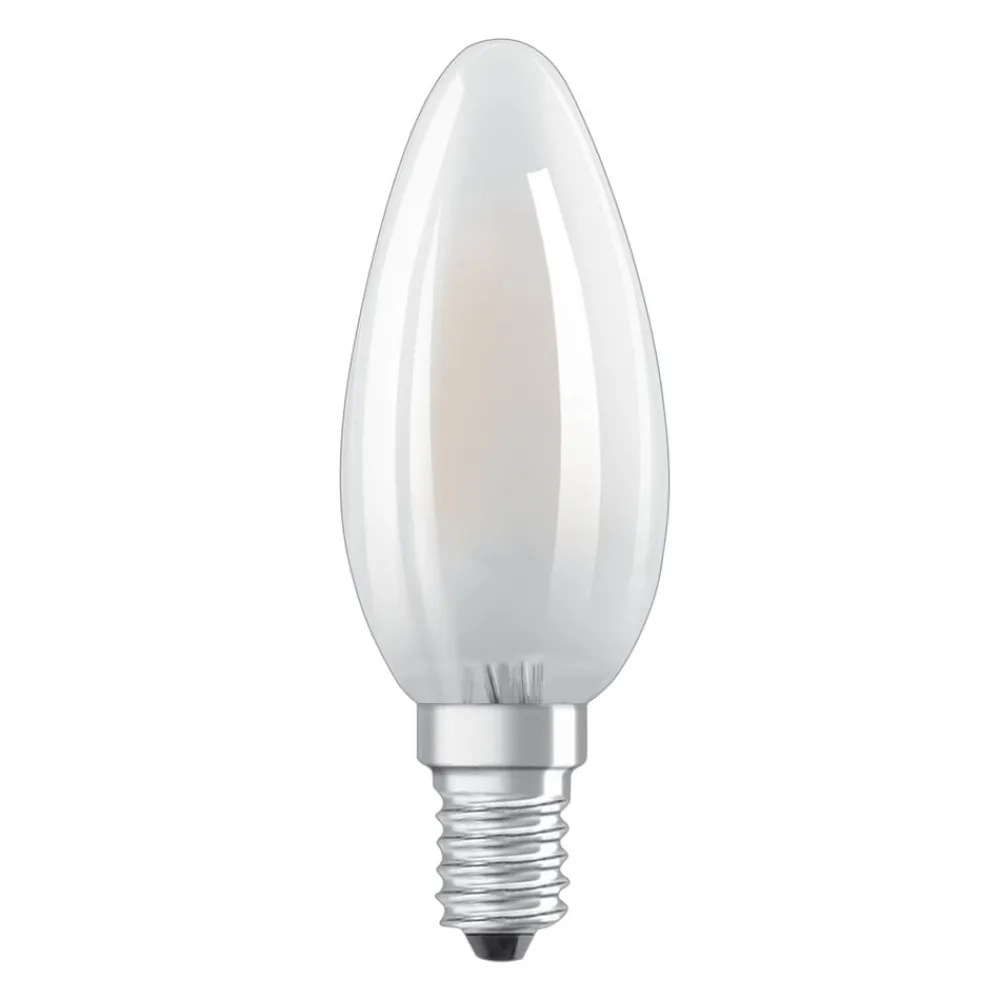 OSRAM Led Pærer>LED-kertepære E14 4,8 W Classic B 827 dim