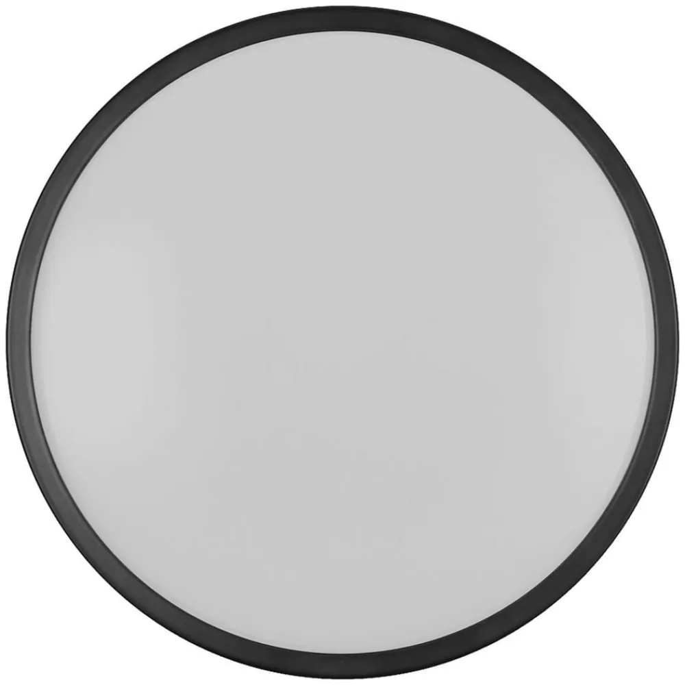 OSRAM LED-loftlampe BATHROOM, sort, Ø 30 cm, IP44 CCT