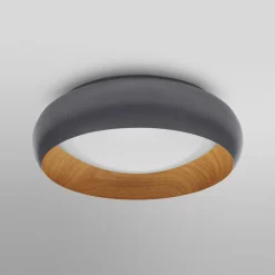 LED-loftlampe ORBIS LIVIA, Ø 30 cm, grå, metal, dæmpbar^OSRAM Clearance