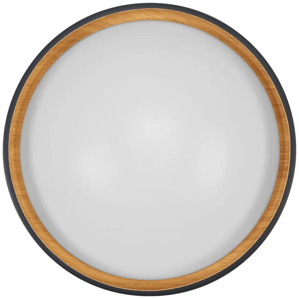 LED-loftlampe ORBIS LIVIA, Ø 30 cm, grå, metal, dæmpbar^OSRAM Clearance