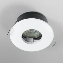 OSRAM LED-loftsindbygget spot RECESS, hvid Ø 9 cm IP65 GU10-LED