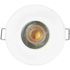 OSRAM LED-loftsindbygget spot RECESS, hvid Ø 9 cm IP65 GU10-LED