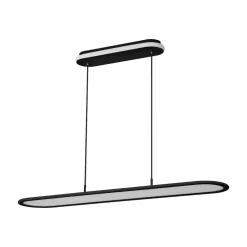 LED-pendel Office line Panel Ellipse sort 940 dæmpbar^OSRAM Hot
