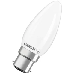 OSRAM Led Pærer>LED-pære, B22d, 1,8 W, mat, 2.700 K