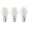 OSRAM Led Pærer>LED-pære B22d Classic 827 6,5W 3'er sæt