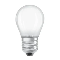 OSRAM Led Pærer>LED-pære dråbe mat E27 3,8W 2700K 806lm